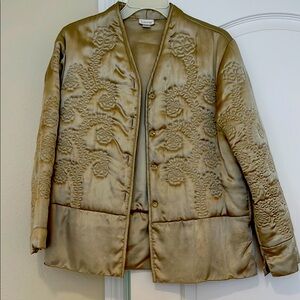 Gold Embroidered Women's Jacket